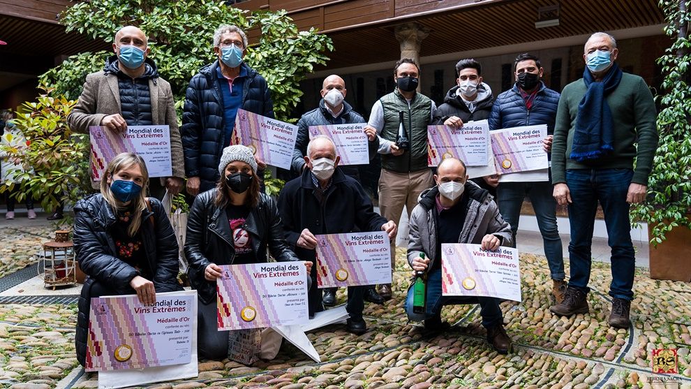 Los vinos de la D.O. Ribeira Sacra premiados en el Mondial des Vins Extremes reciben sus reconocimientos