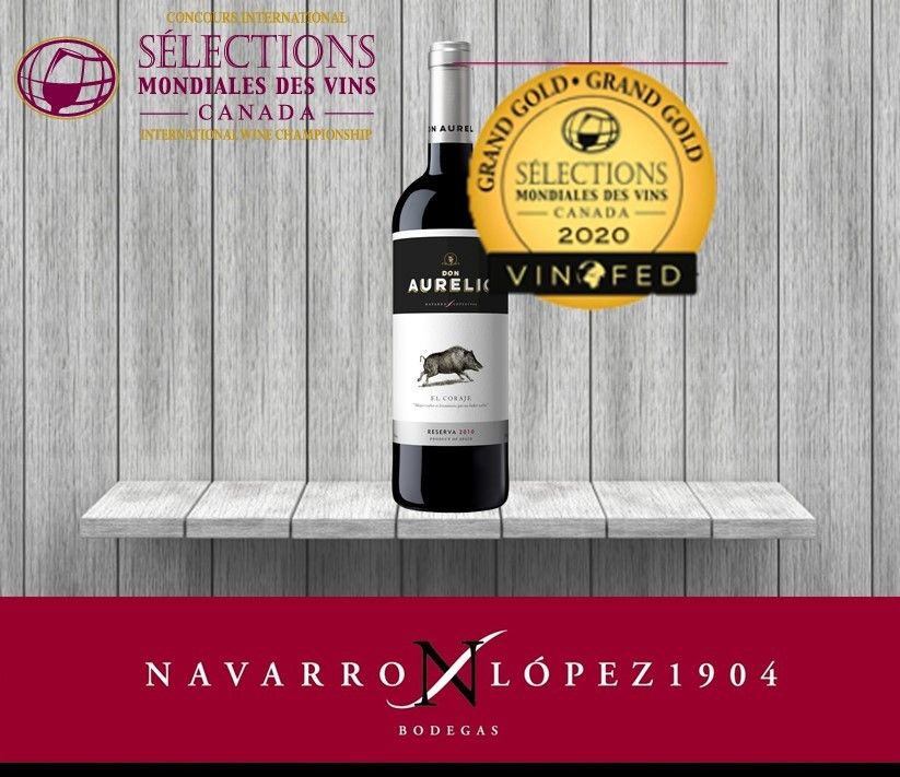 Don Aurelio Reserva, mejor vino español en Canadá