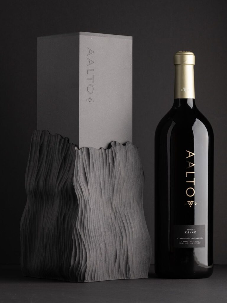 AALTO celebra su XX aniversario con una botella icónica para coleccionistas, amantes del vino y del diseño
