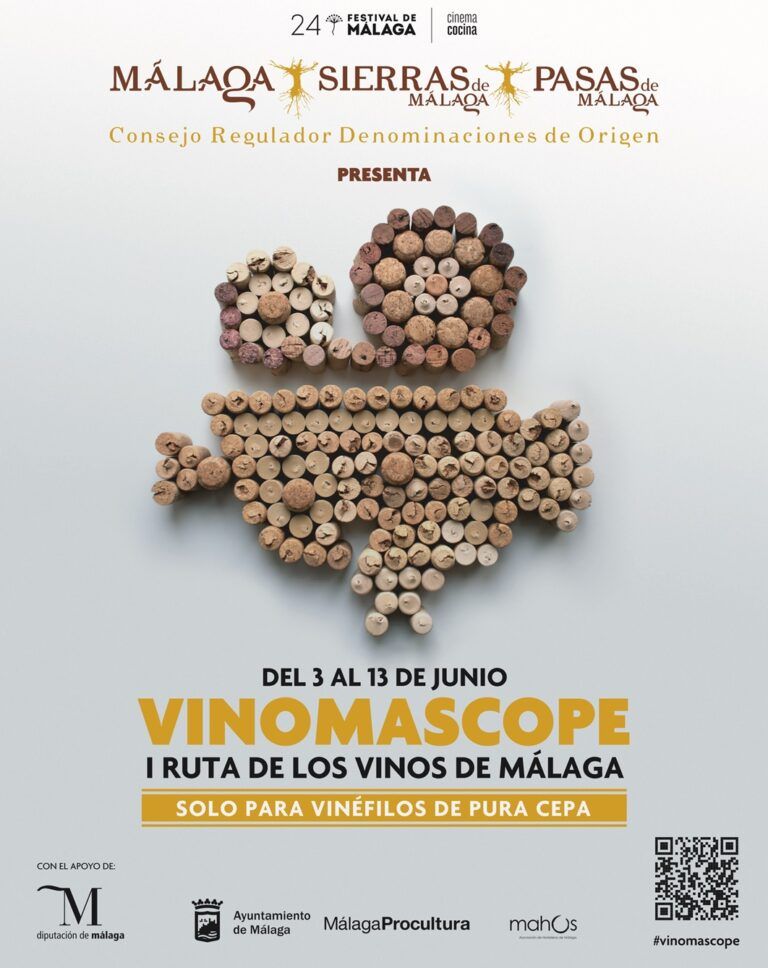 Cincuenta vinos con denominación de origen protagonizan #Vinomascope , la I Ruta de los Vinos de Málaga