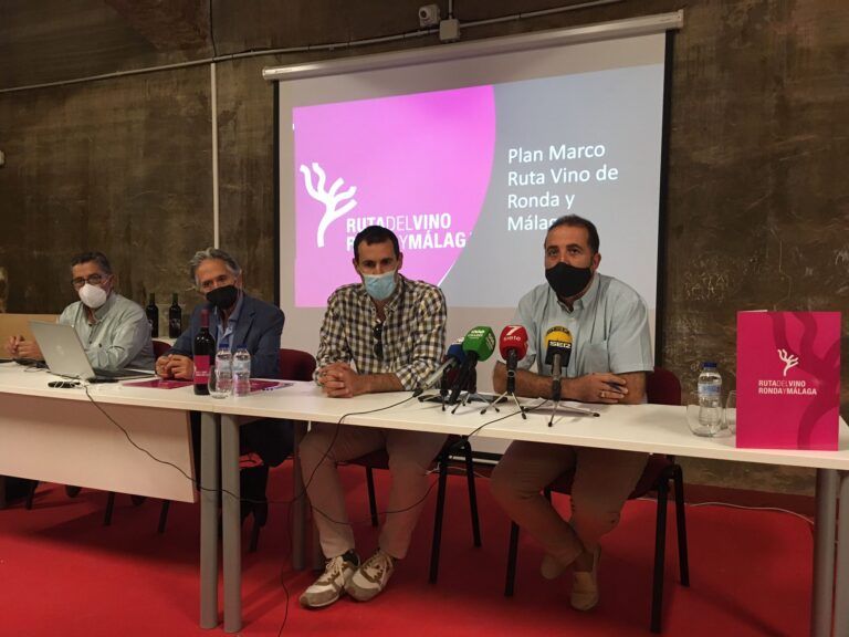 La Ruta del Vino de Ronda y Málaga presenta su Plan Marco de actuación.