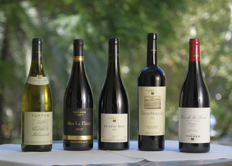 Familia Torres presenta las nuevas añadas  de sus cinco vinos más emblemáticos