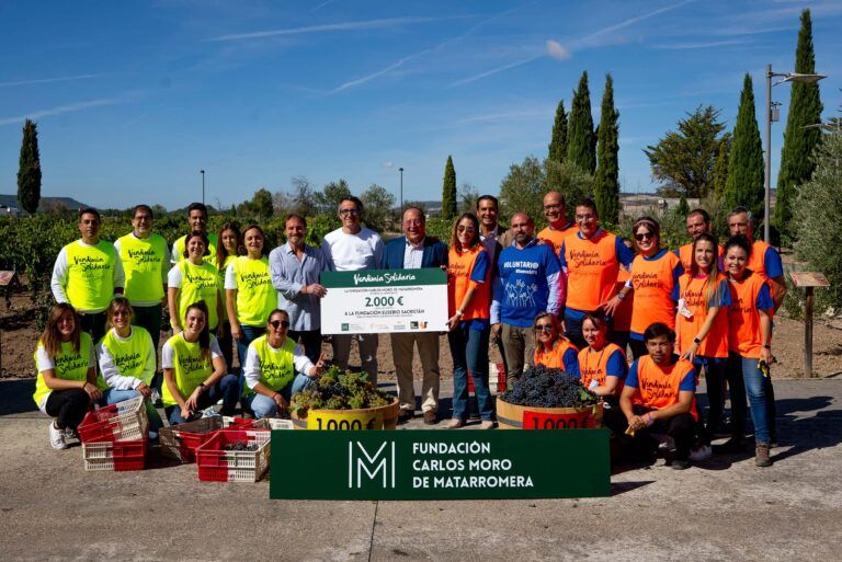 Fundación Carlos Moro y fundación grupo Sifu celebra la Vendimia solidaria más inclusiva
