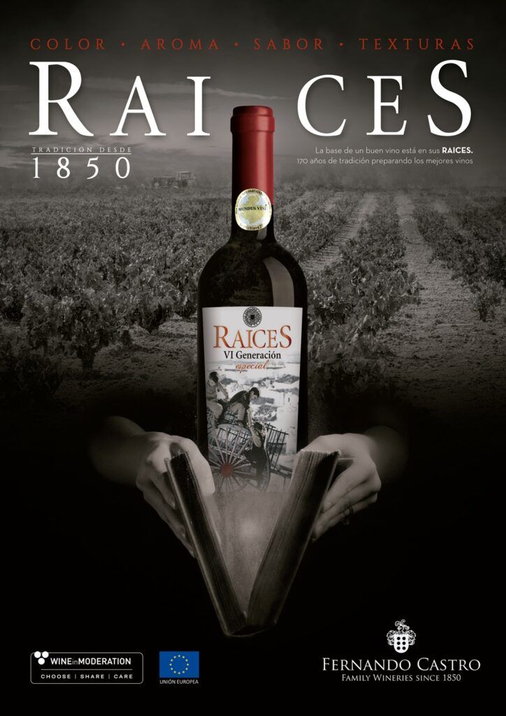 El concurso internacional Mundus Vini Summer Tasting premia con oro el Raíces VI Generación Crianza de Bodegas Fernando Castro