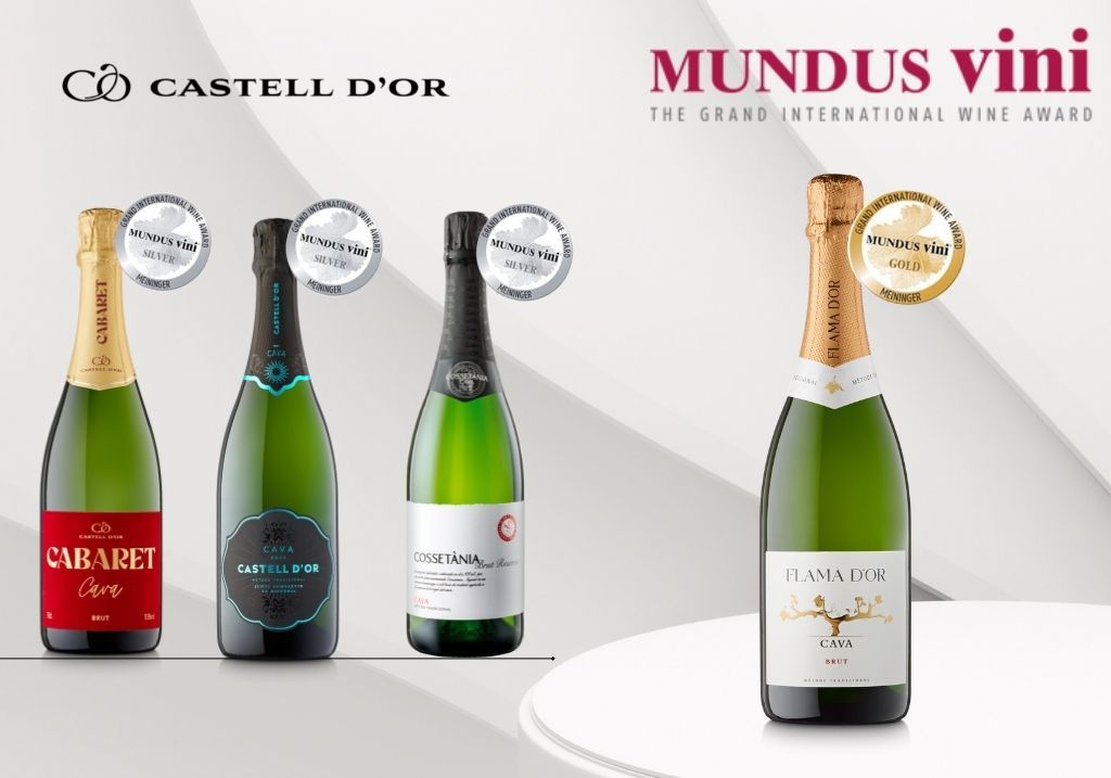 Castell d’Or obtiene cuatro medallas en el Concurso MUNDUS VINI Spring 2022