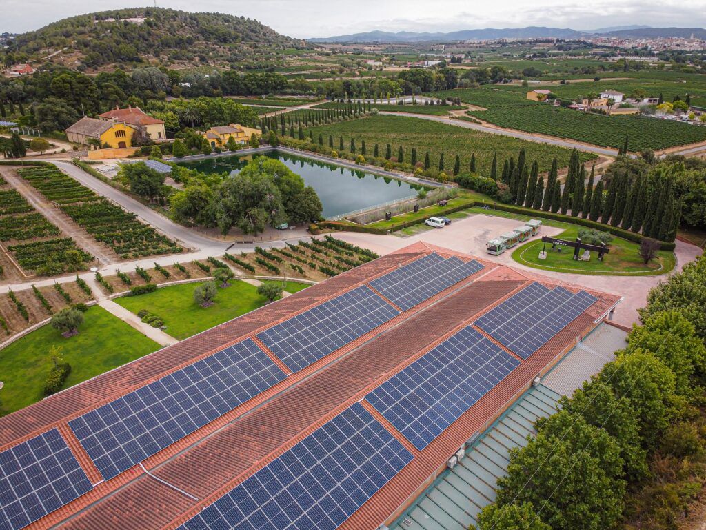 Familia Torres llegará al 50% de autoconsumo energético en su bodega de Pacs del Penedès en 2023