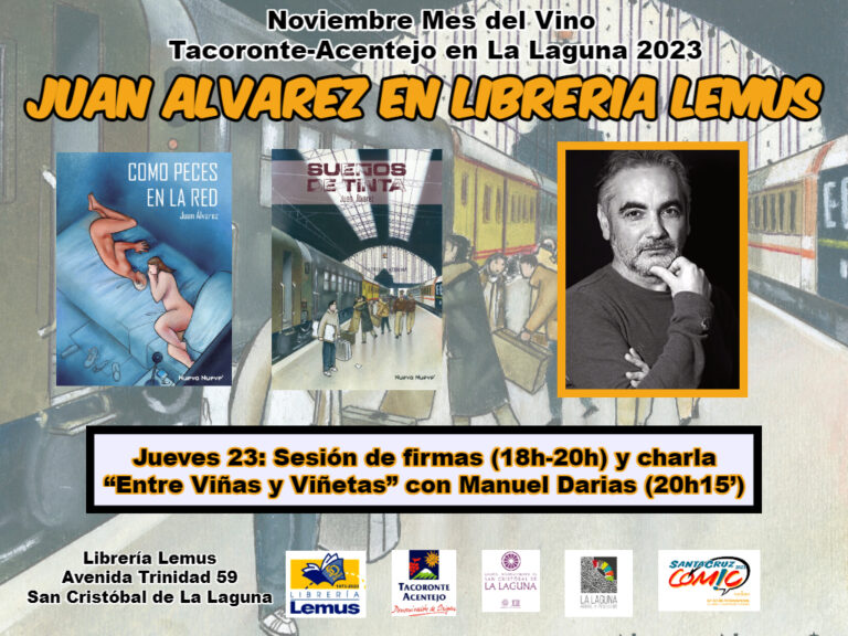 Juan Álvarez participa en Entre Viñas y Viñetas Juan Álvarez participa en Entre Viñas y Viñetas