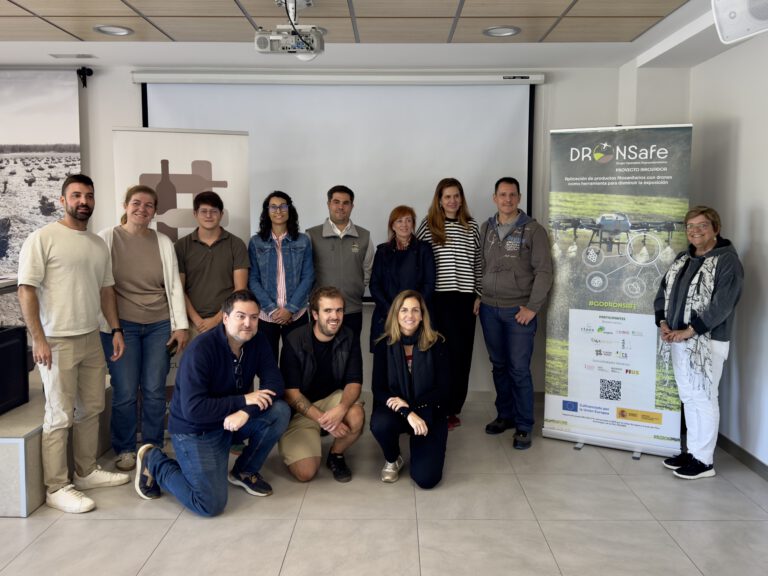 Jornada DRONSafe en Cuatro Rayas: seguridad y sostenibilidad en el uso de drones en viñedo