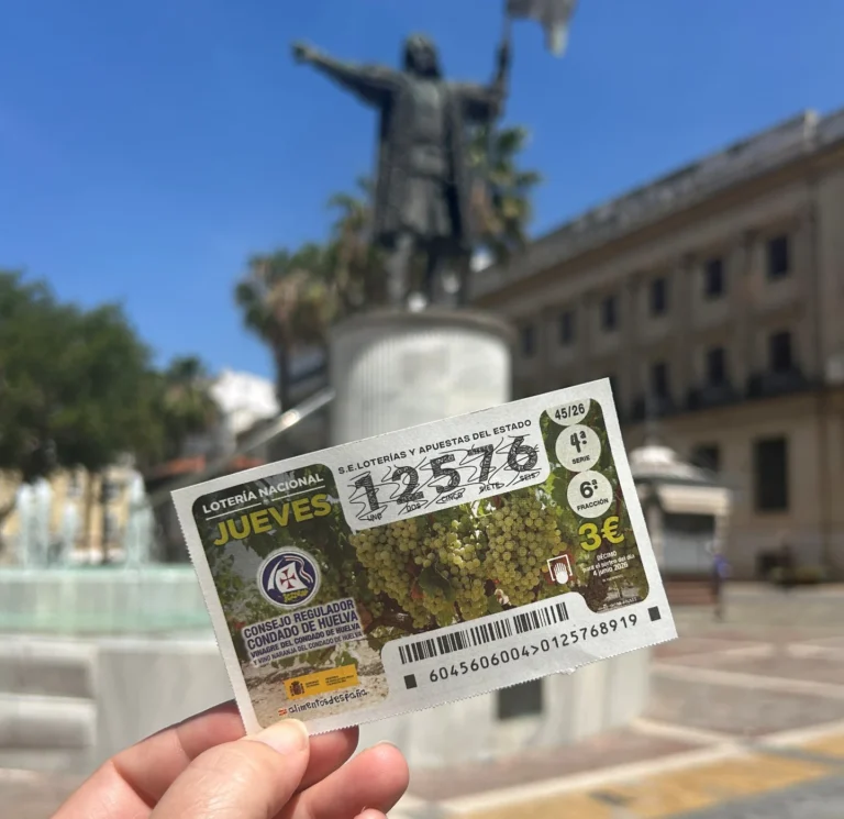 El condado de Huelva protagoniza el décimo de la lotería nacional del próximo 4 de Junio