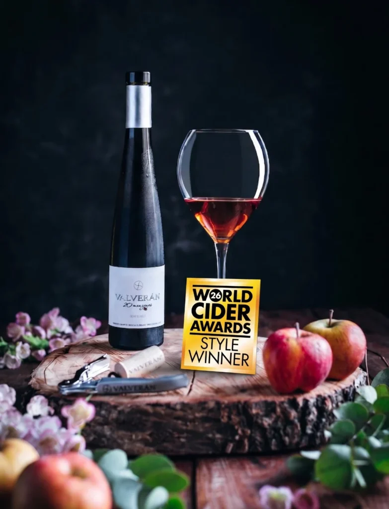 Valverán 20 Manzanas, Mejor Sidra de Hielo del mundo en los ‘World Cider Awards’